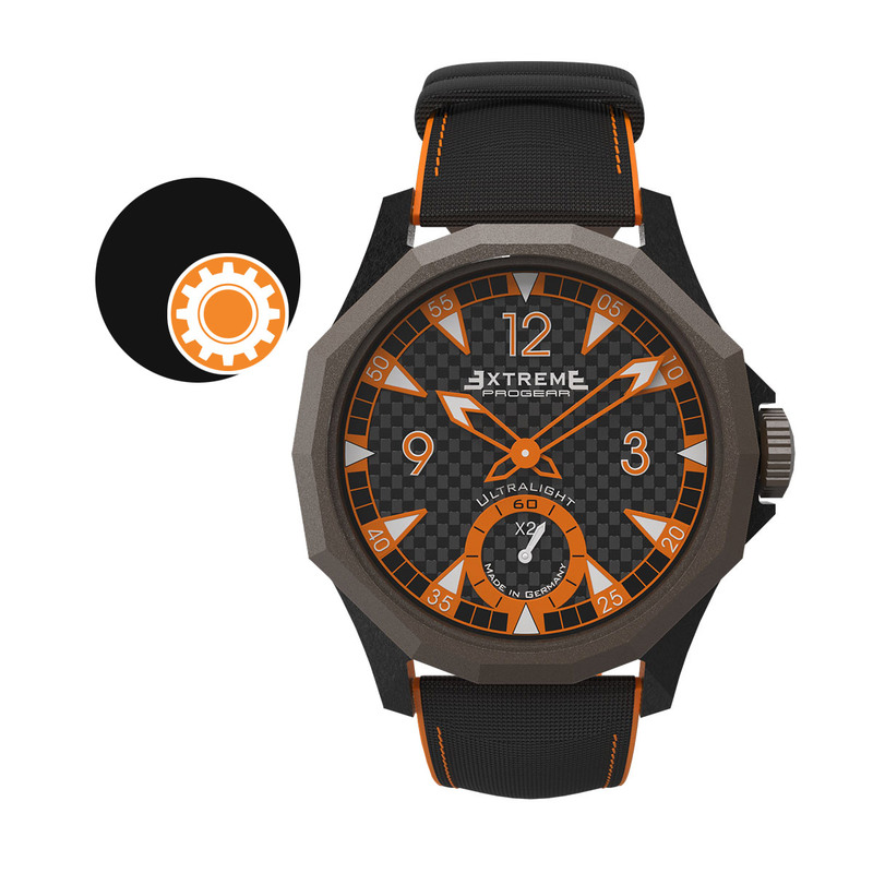 X2-0001 - Black/Orange