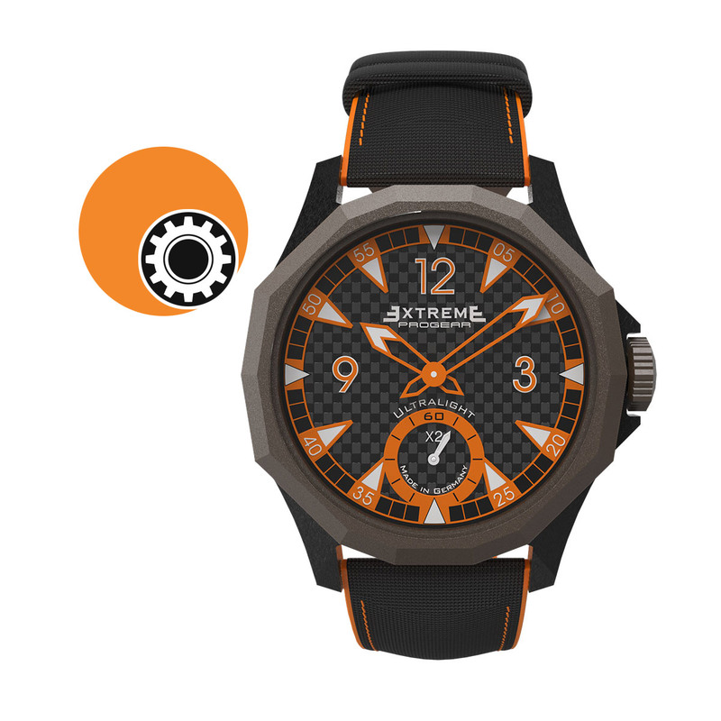 X2-0002 - Black/Orange